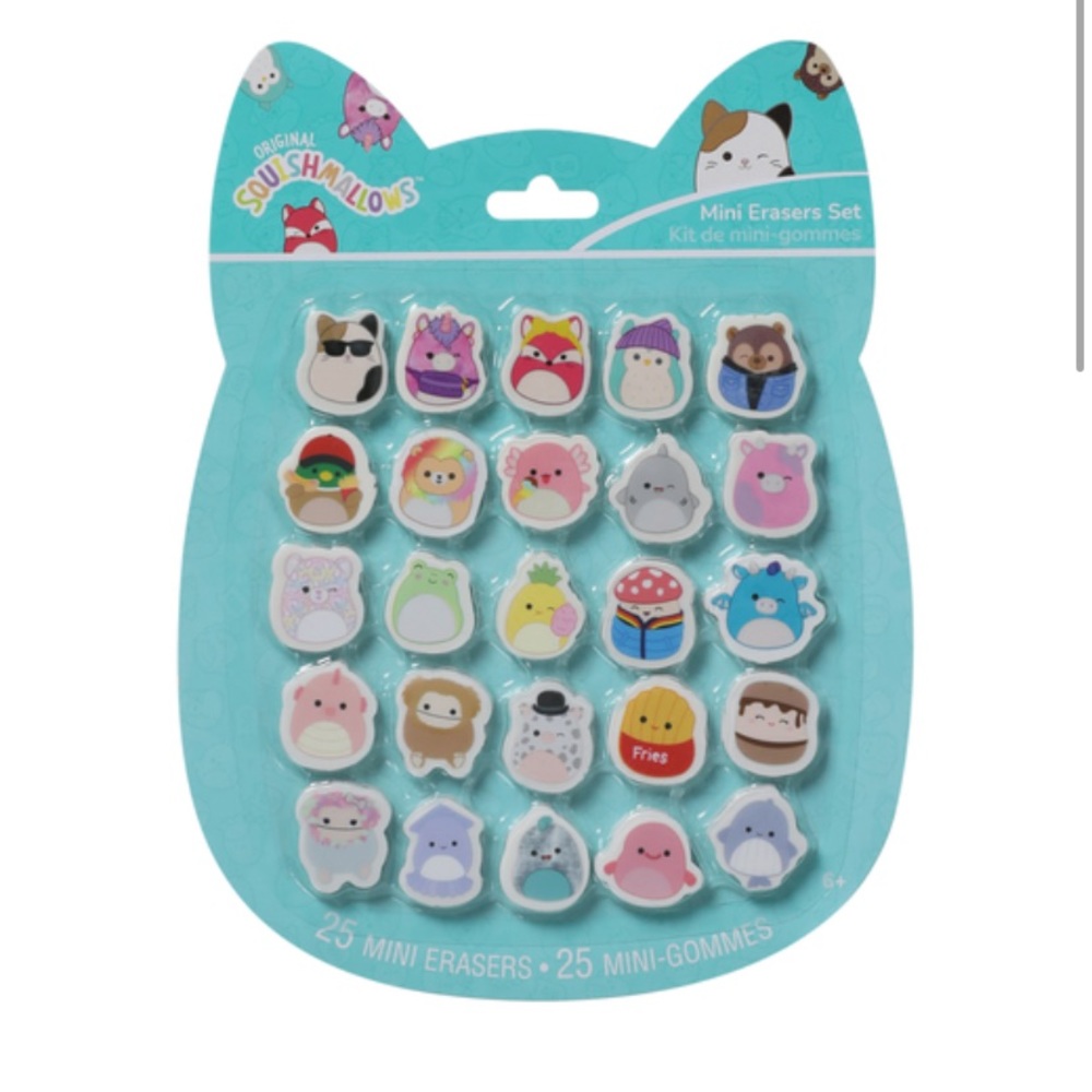 Squishmallows Erasers